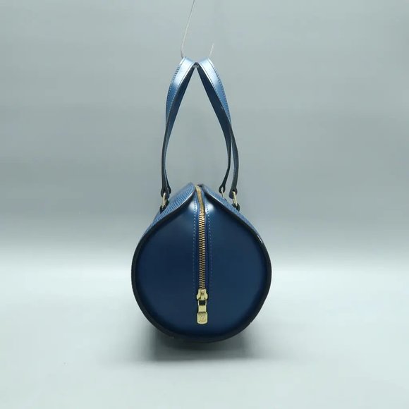 Louis Vuitton Soufflot  Blue W/P Epi Leather Shoulder Bag 574-022625 - Picture 4 of 12